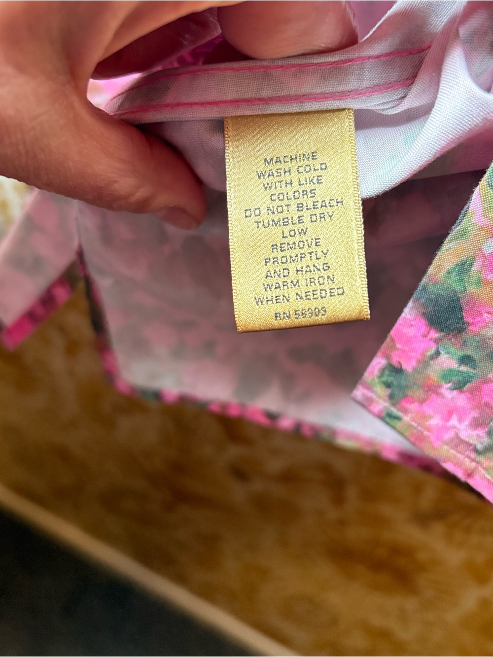 NWT Taylor & Sage Pink Floral Button Up Blouse | Anthropologie Cottagecore Top | - Picture 4 of 9